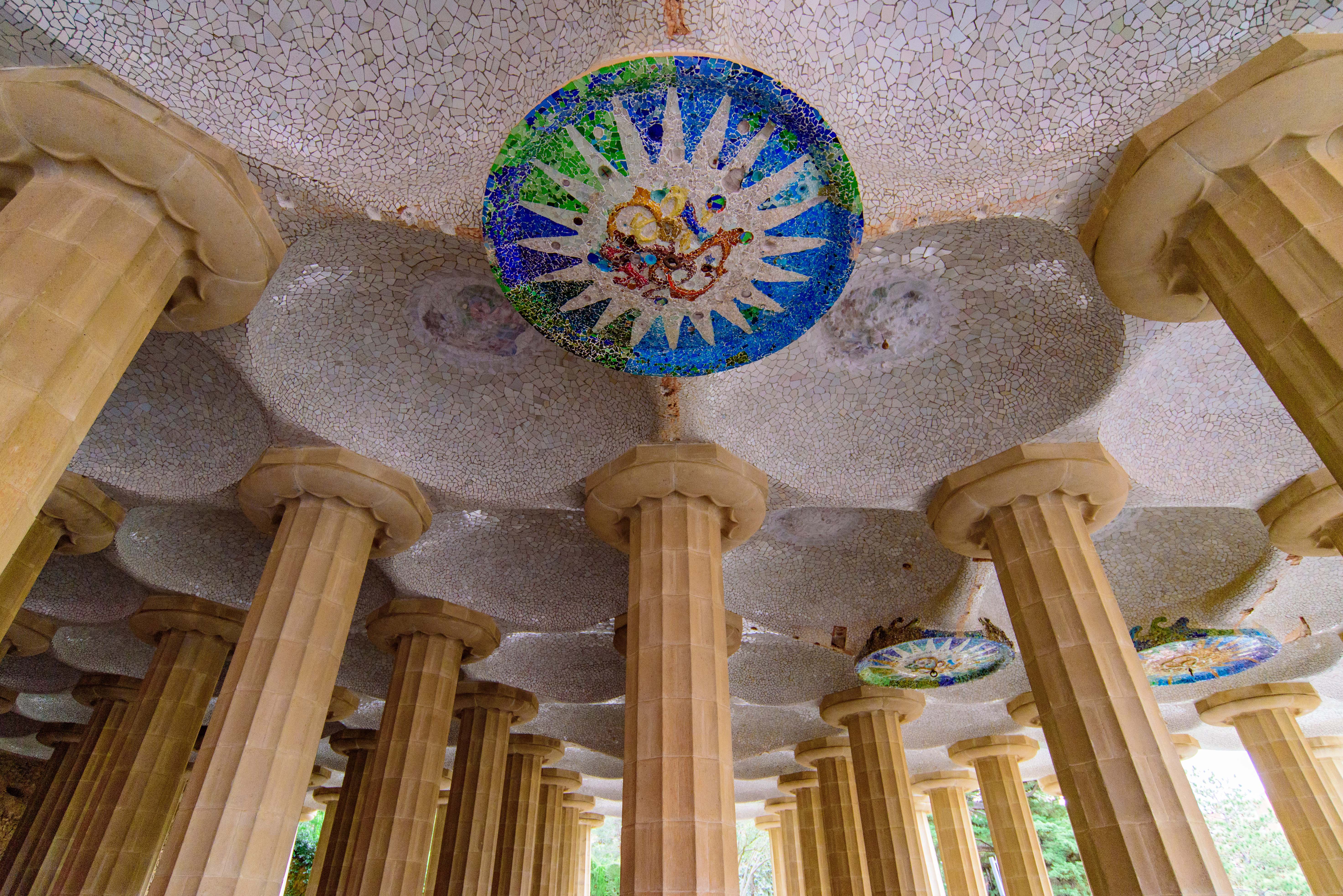 Park Güell Karte: Parkübersicht